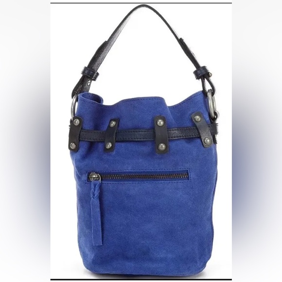 Free People Cobalt Blue bucket bag (NEW) - Picture 4 of 12